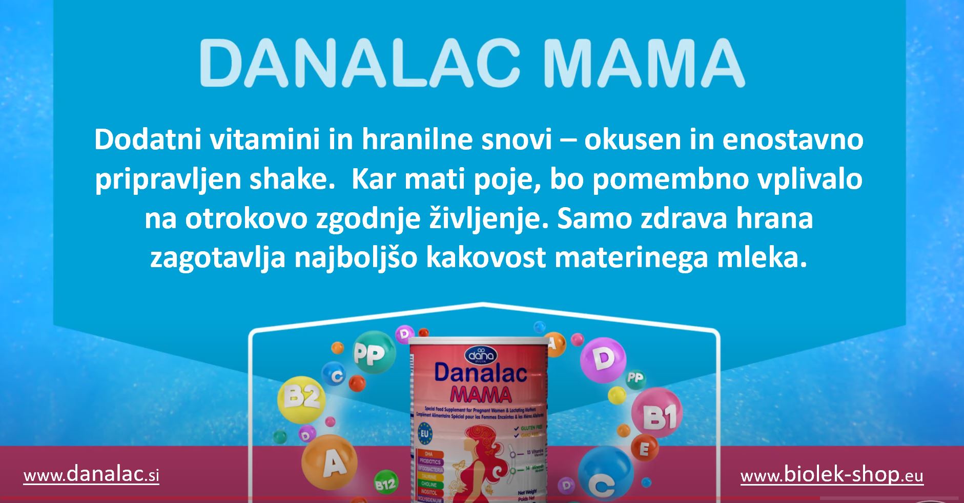 Prehransko dopolnilo Danalac MAMA